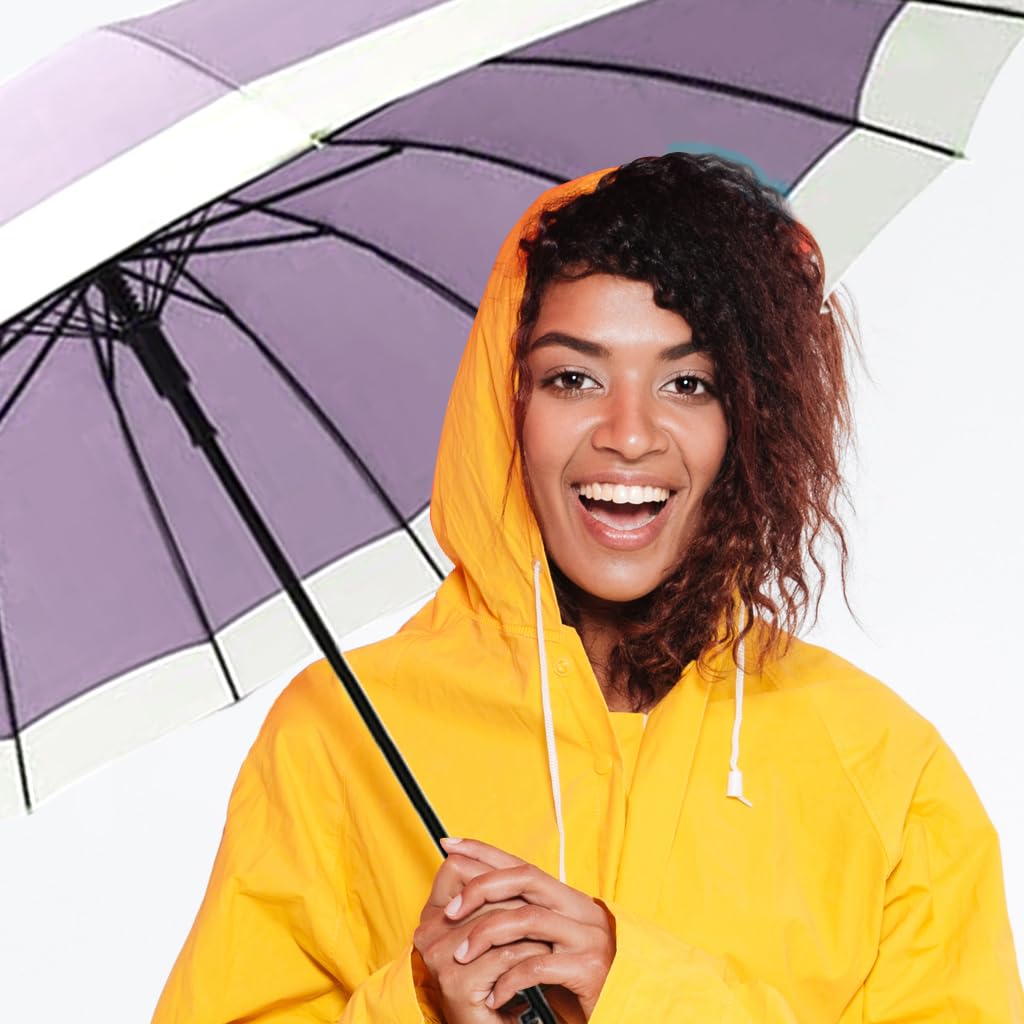 PALAY 47in Umbrella Big Size for Women, 16 Alloy Fiber Ribs Long Stick Umbrella, Automatic Open Windproof Umbrella, UPF 50 + Japanese Umbrella for Family, Outfoor PALAY 47in Umbrella Big Size for Women, 16 Alloy Fiber Ribs Long Stick Umbrella, Automatic Open Windproof Umbrella, UPF 50 + Japanese Umbrella for Family, Outfoor